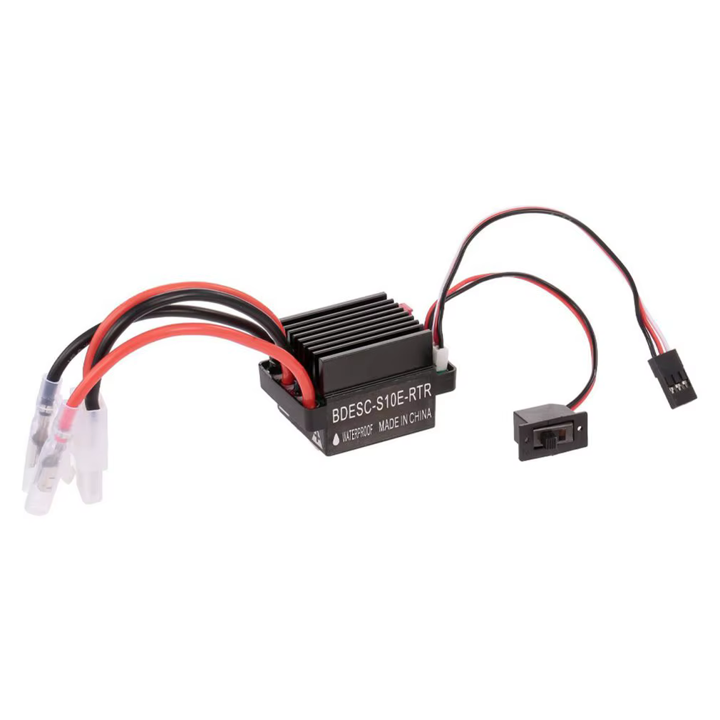 Contrôleur de vitesse électrique ESC brossé étanche 5V/2A BEC 320A 2-3S, adapté à la voiture RC à l'