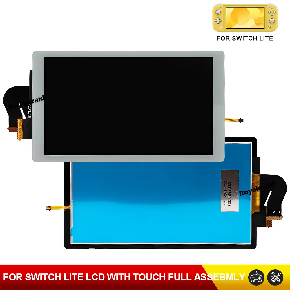 1 pièces écran complet de remplacement pour NS Switch Lite écran LCD + écran tactile assemblage plei
