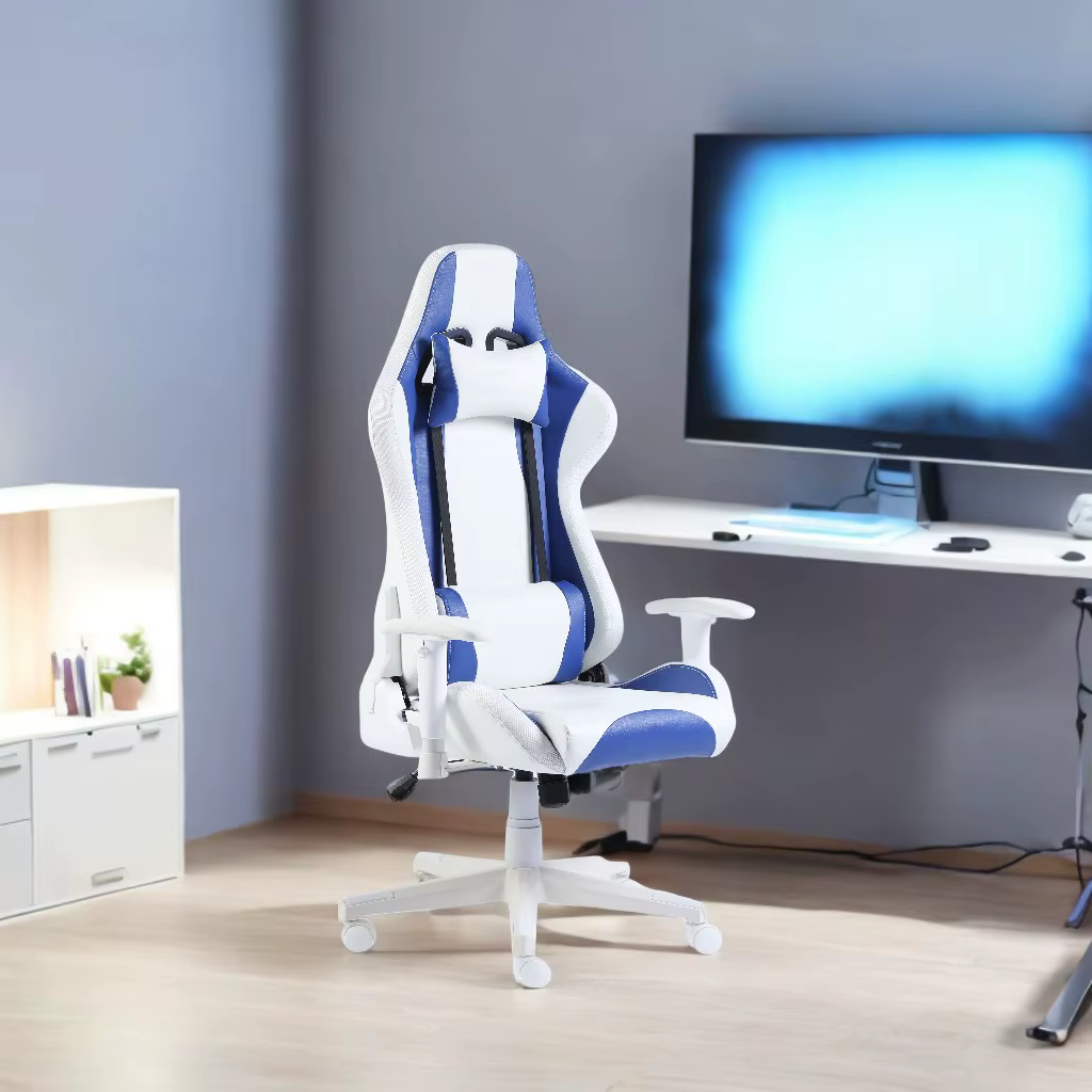 Chaise de jeu compétitive pour bureau à domicile, cybercafé, chaise de course électrique à hauteur r