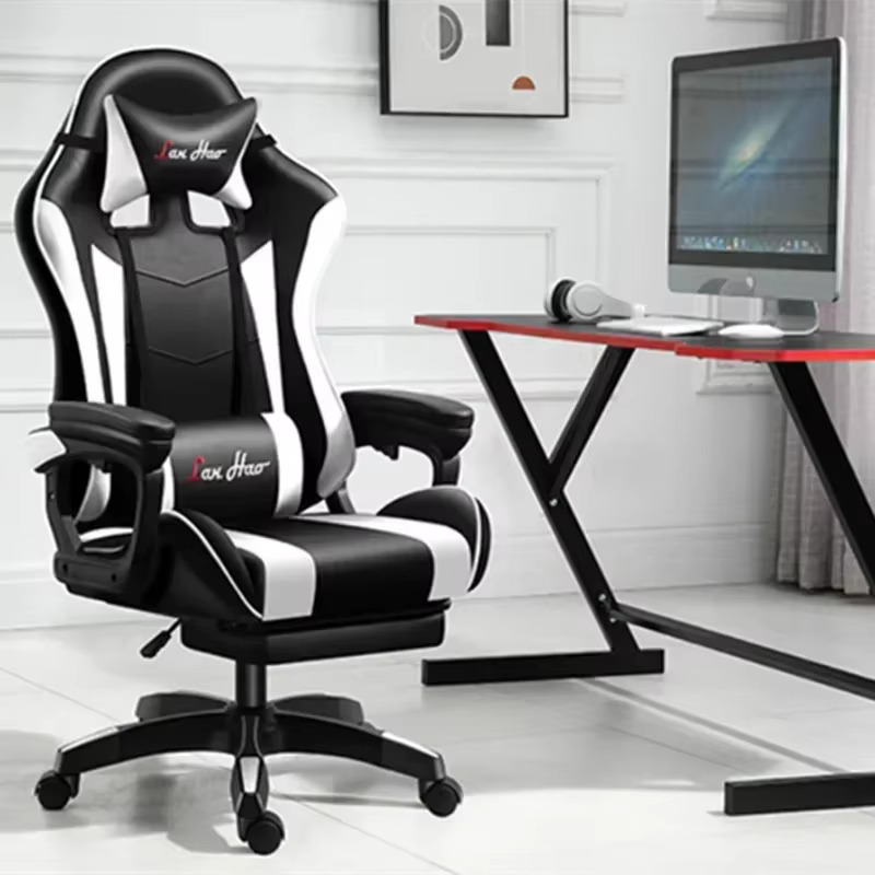 Chaise de Gaming Ergonomique et Confortable, Mobilier Multifonctionnel pour Ordinateur, Bureau et Ma