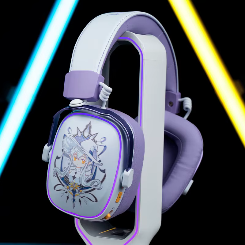 VALKYRIE VK S1 casque de jeu sans fil Triple Mode Microphone détachable 15ms Ultra-faible latence ca