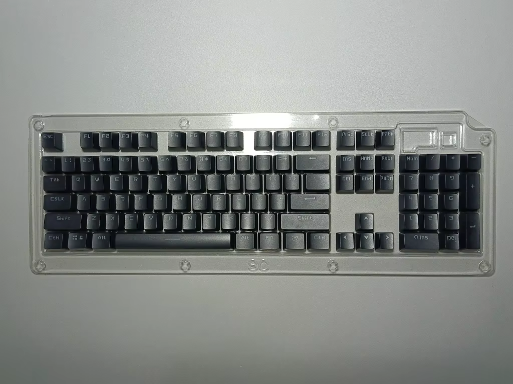 Capuchons de touches transparents Corsair PBT pour K70 K65 K68 K63 K95 K100
