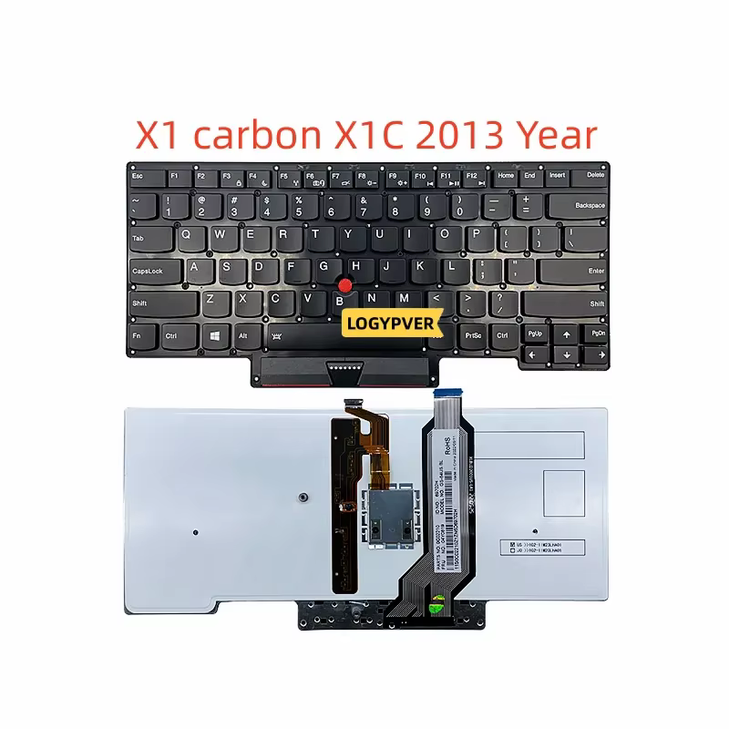 Clavier d'ordinateur portable pour Lenovo Thinkpad X1 Carbon X1C 3RD 2ND 3TH 4TH 5TH 6TH 7TH 8TH 201