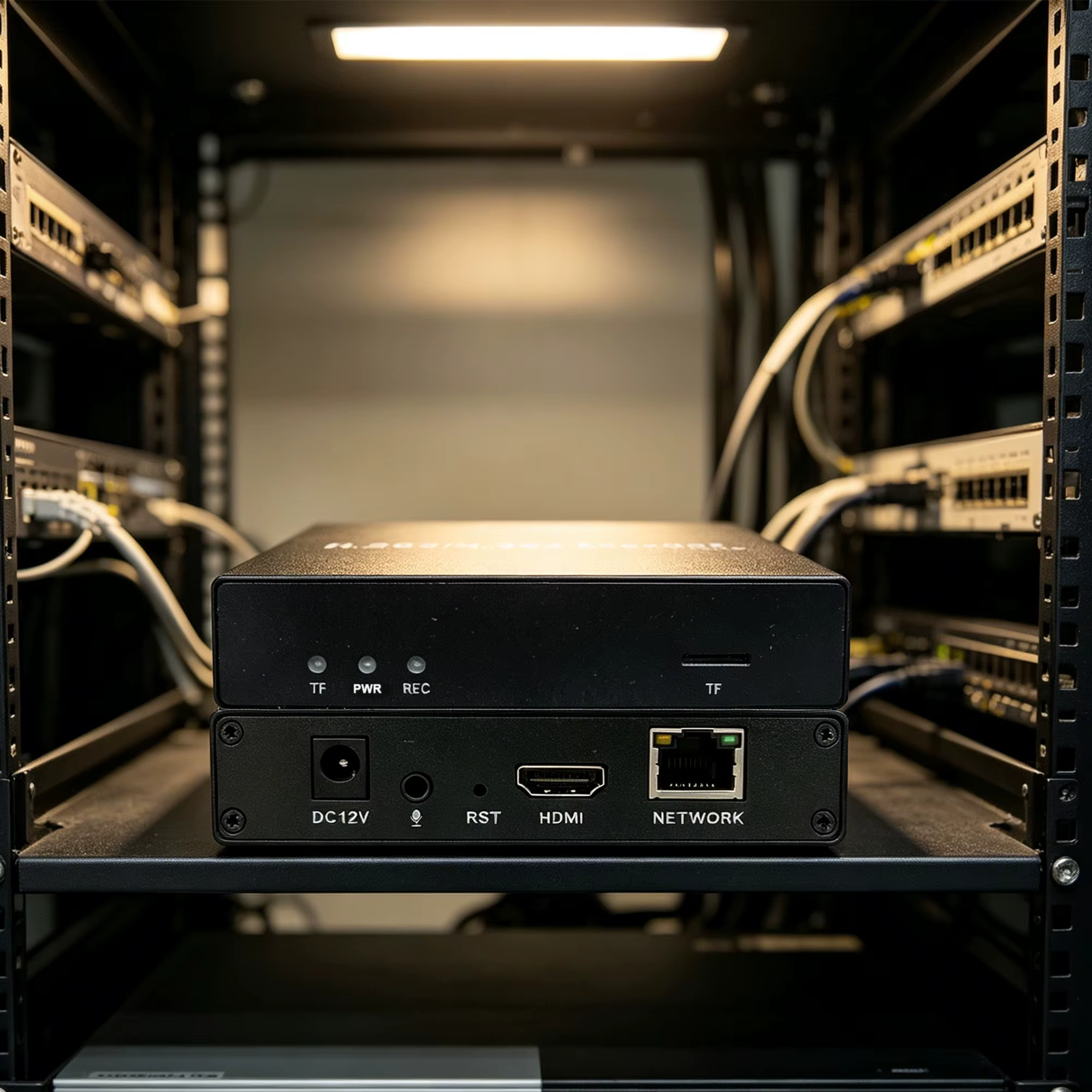 Encodeur vidéo HD 4k en direct, streaming H.265 HEVC H.264 WiFi HDMI vers IP avec enregistrement sur