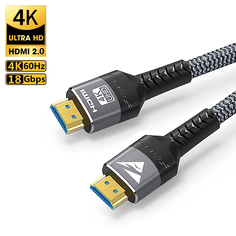 Câble HDMI 8K 60Hz Compatible HDMI Ultra HD 1080P 4k @ 120Hz câble Audio vidéo haute vitesse HDMI 2.