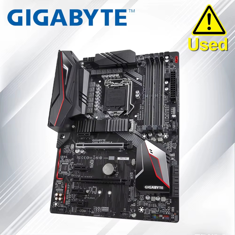 GIGABYTE-Carte mère Z390 GAMING X LIncome 1151, DDR4 Intel i9 i7 i5 i3 CPU Intel Z390 Gaming Placa-m