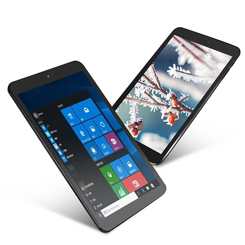 Tablettes Windows 10 8 pouces 64 bits 8 Go de RAM 128 Go de ROM Intel Atom x5-Z8300 Quad Core CPU 12