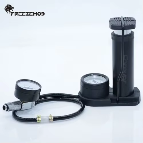 FREEZEMOD – système de refroidissement par eau pour ordinateur, Test de fuite de pression d'air, boî