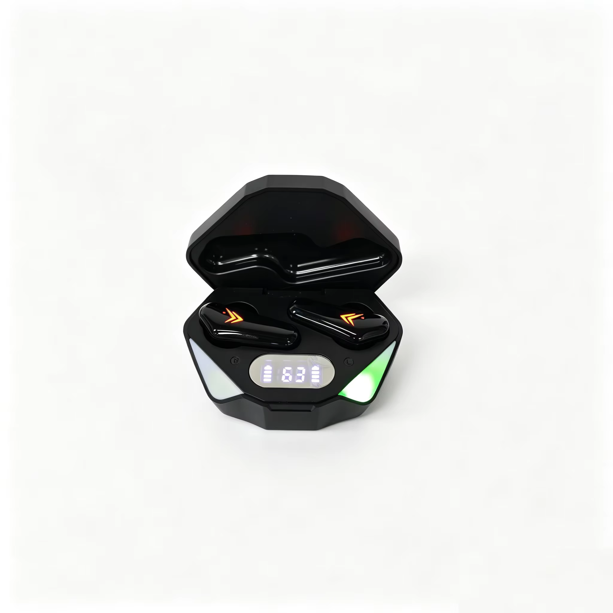 Écouteurs intra-auriculaires ergonomiques pour jeux, connexion Bluetooth 5.4, latence ultra faible d