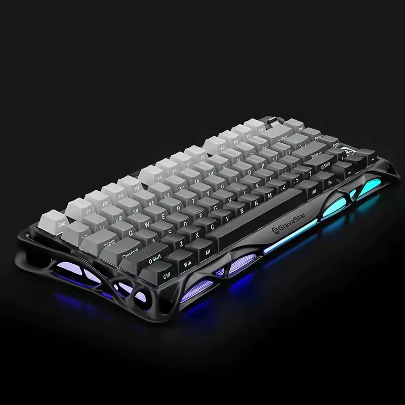 GravaStar Mercury K1 clavier mécanique rvb clavier de jeu échangeable à chaud commutateurs linéaires