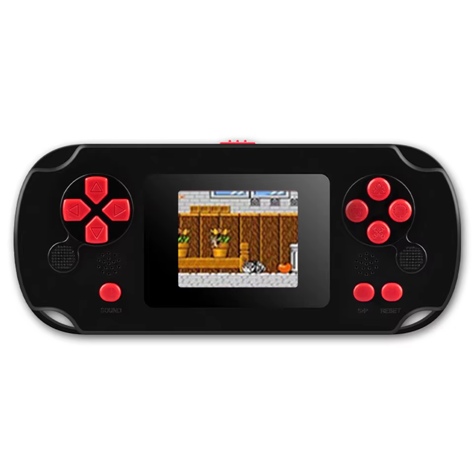 GAMINJA GC31 Mini console de jeu vidéo portable rétro, écran couleur TFT, lecteur de jeu 8 bits, 128