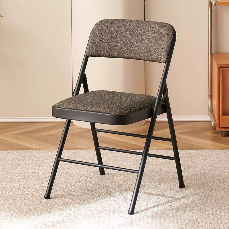 Chaise pliante en tissu maille confort en forme d'arc 	     Offic ergonomique antibactérien et respi