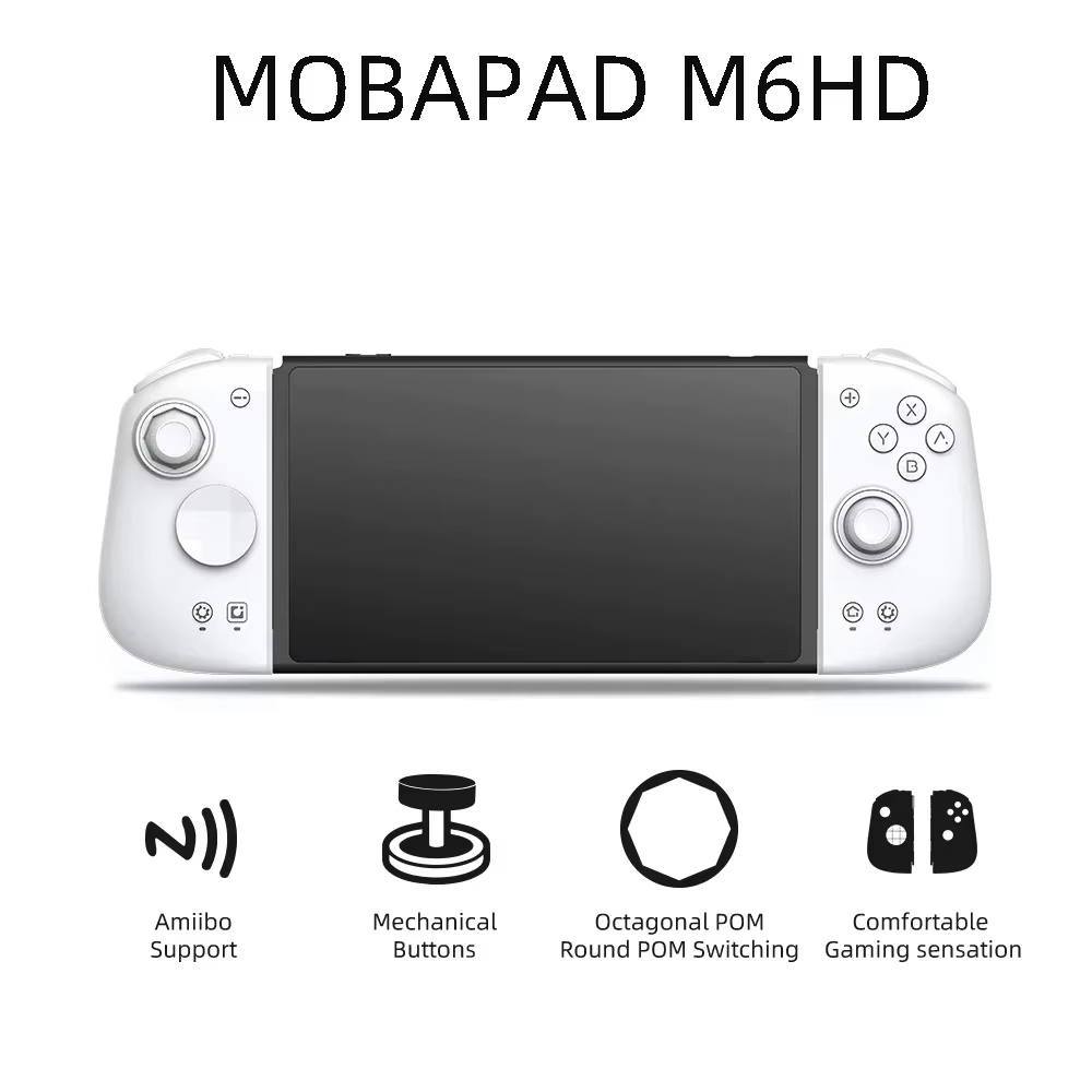 Mobapad M6s/M6 HD pour Nintendo Switch/Switch OLED réglable Joystick effet Hall contrôleur JoyPad pa