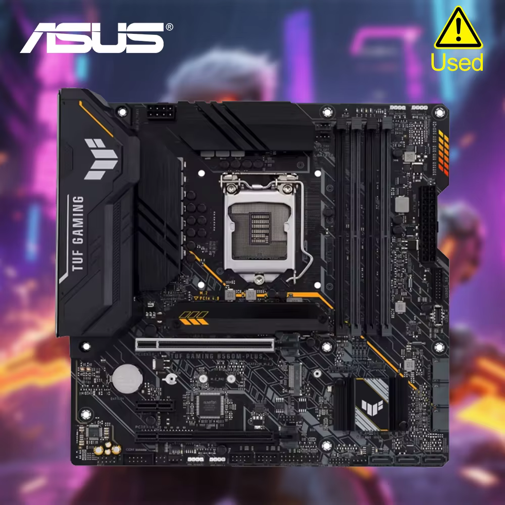 ASUS TUF Gaming B560M-PLUS LGA1200 Micro ATX carte mère de jeu PCIe 4.0, 2 emplacements M.2