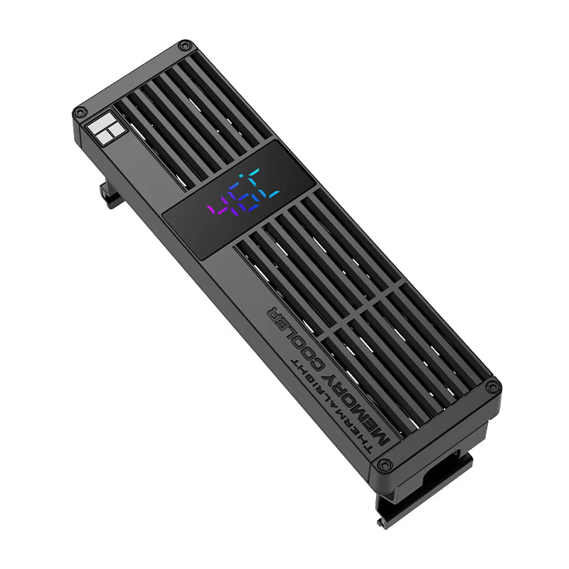 Dissipateur thermique silencieux Thermalright MC-3 avec affichage numérique, refroidissement par air