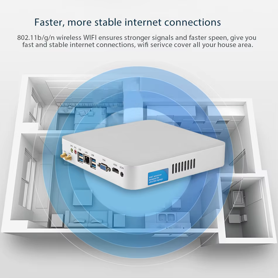 Mini PC HTPC Core i5 3317U 4200U Windows 10