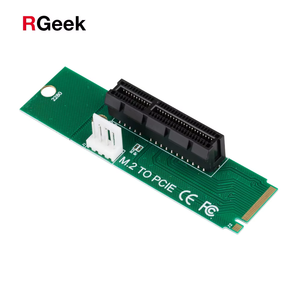 Adaptateur de carte Riser M2 M.2 vers PCI-E 4x 1x