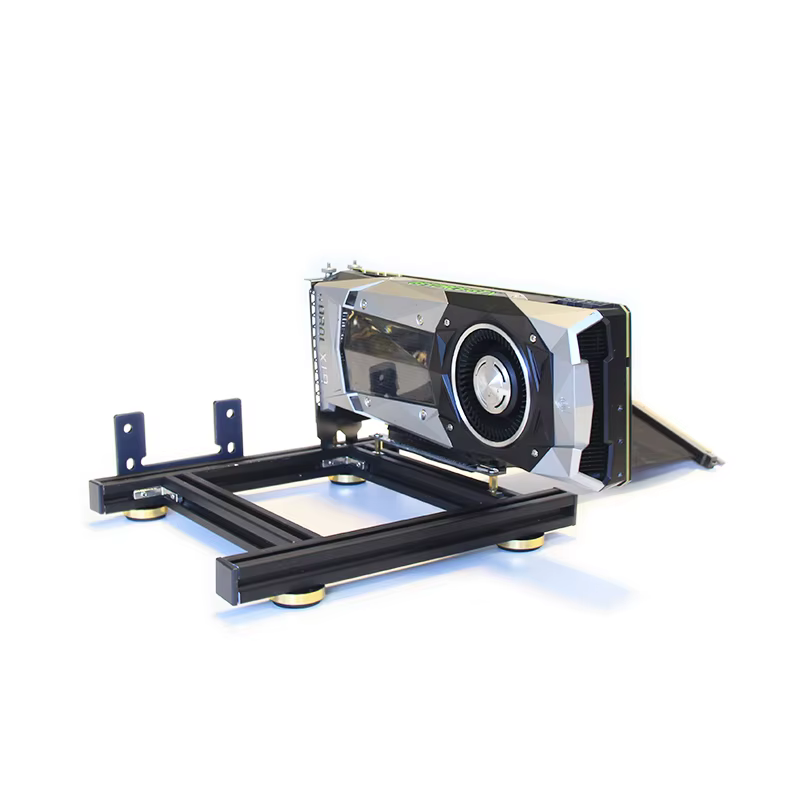Support de carte graphique externe en aluminium, pour ATX PSU
