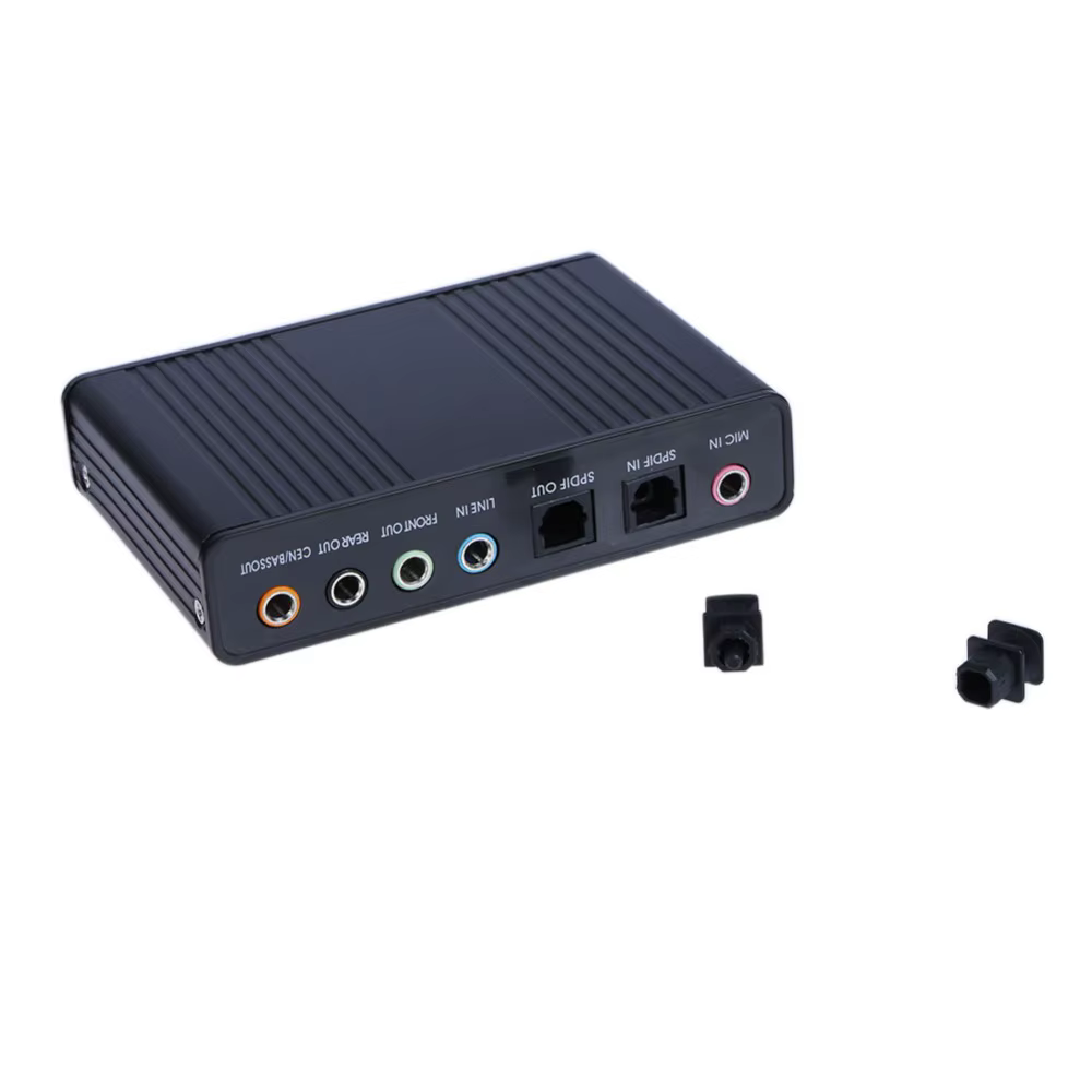 Carte son externe USB 5.1 pour ordinateur portable
