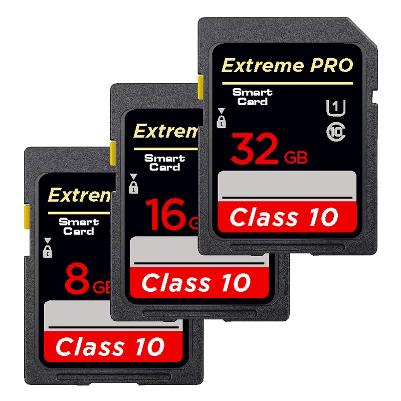 Cartes SD de classe 10 originales 16G 32GB U1 SDHC 64GB 128GB U3 carte SD SDA1XC Class10 V10