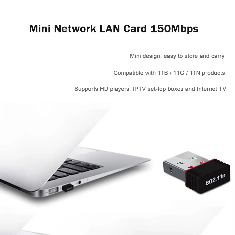 Mini carte réseau portable USB 2.0