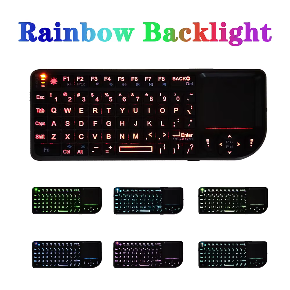 Clavier sans fil 2.4G RF klawiatura 3 en 1