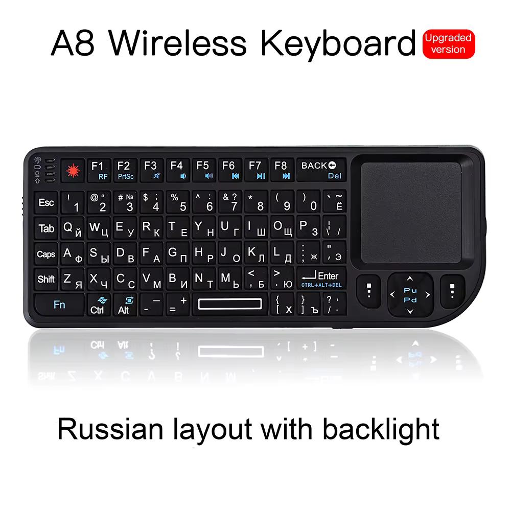 Clavier sans fil 2.4G RF klawiatura 3 en 1