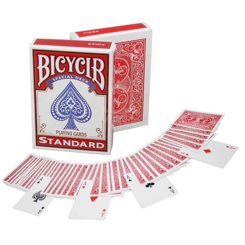 Jeu de cartes magiques marquées pour enfants, poker, tour de magie, gros plan, accessoires, puzzle, jouet