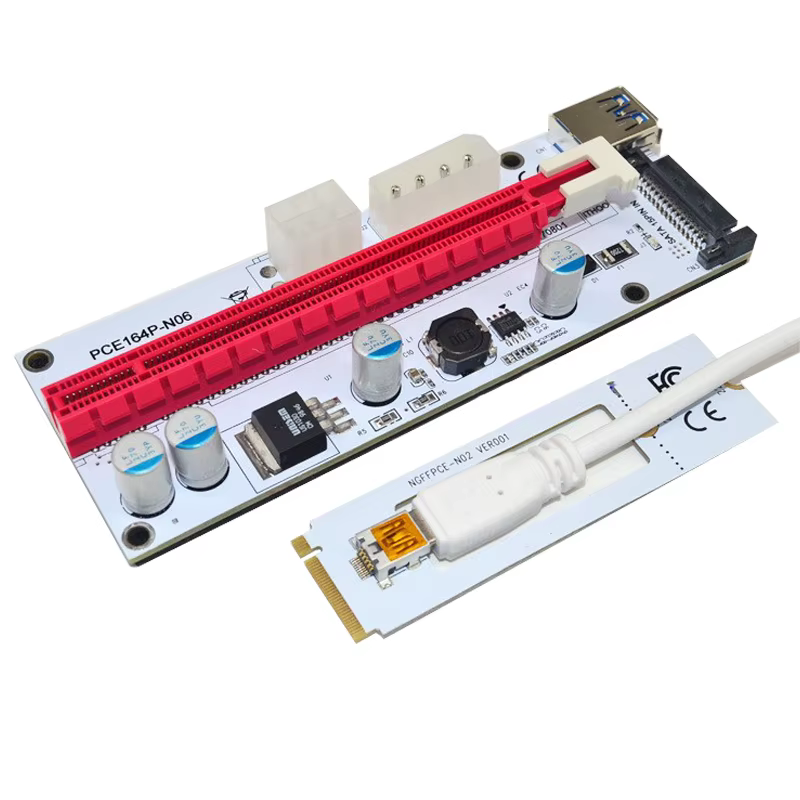 M.2 NGFF – Riser de carte de transfert vers PCI-E X16