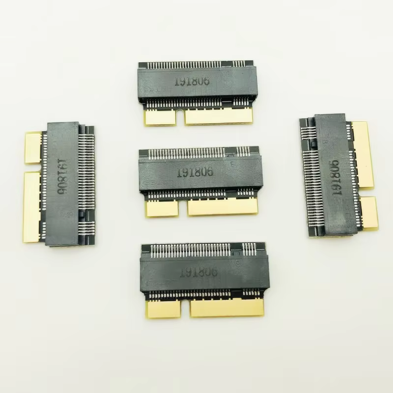 Carte adaptateur SSD pour Macbook Air 2012 A1398 A1425, convertisseur 6 + 17 broches M.2 M2, 5 pièces