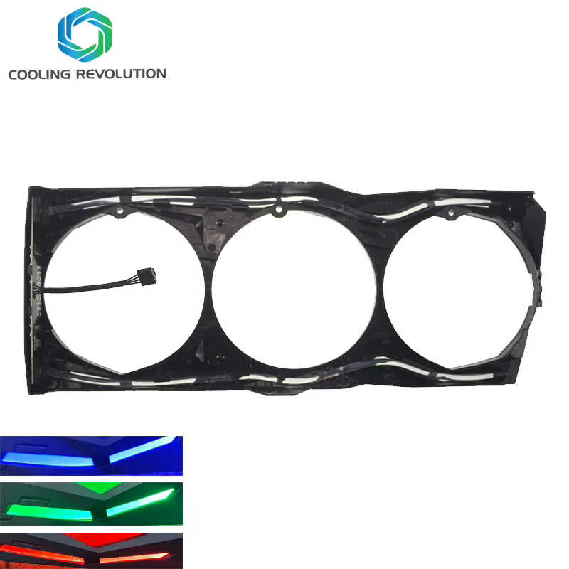 Tout neuf pour ASUS ROG STRIX RTX 2080 RTX 2080S RTX 2080Ti GAMING avec coque de carte graphique à lumière LED