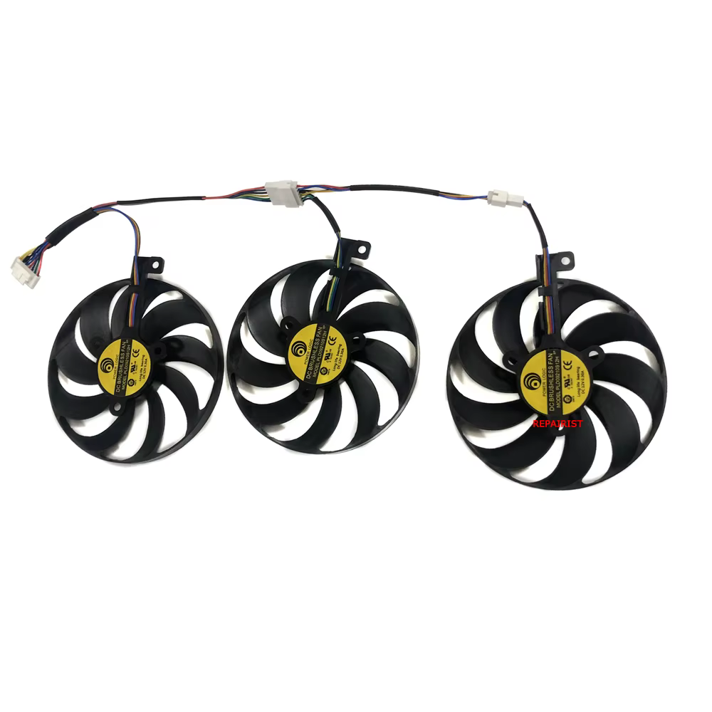 3Pcs/Set PLD09210S12H, Refroidisseur GPU