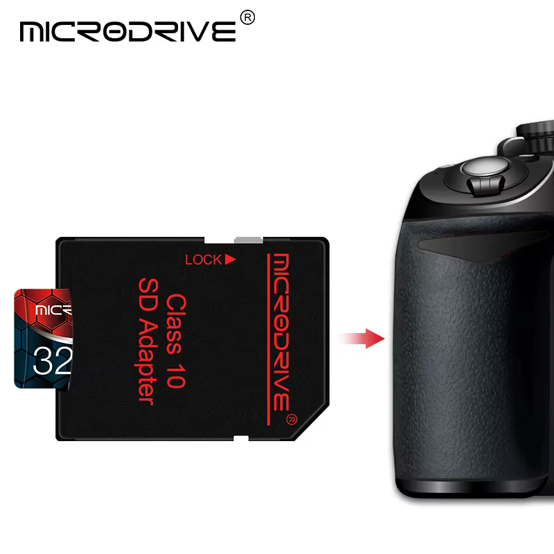 Carte Mini SD 100% Originale Classe 10 4 Go 16 32 64 128 Go