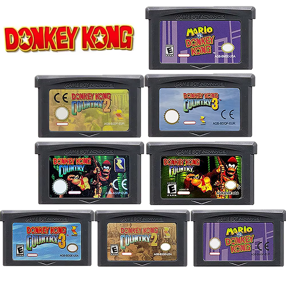 Cartouche de jeu vidéo GBA 32 bits