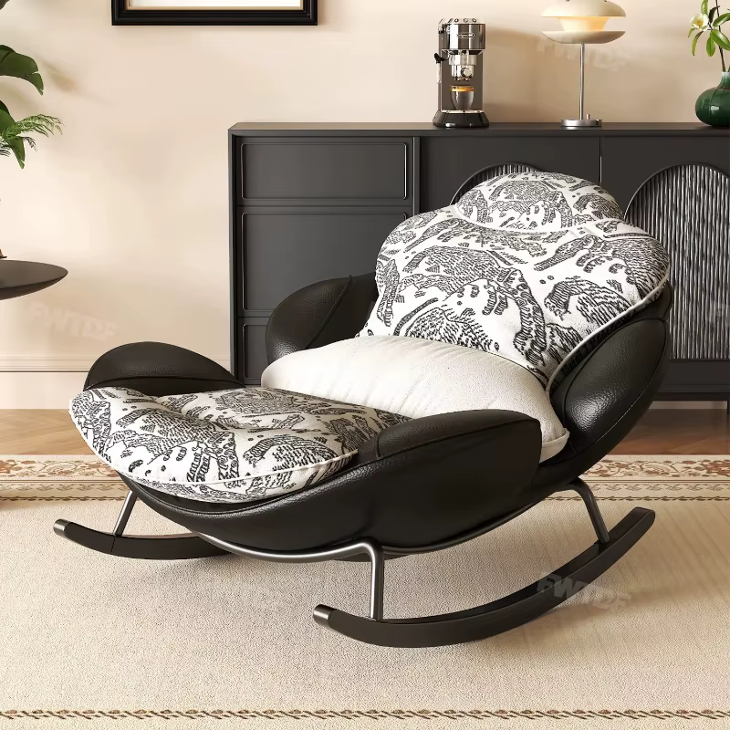 Fauteuil Eggchair italien, chaises de salon originales et pliables, chaises d'appoint artistiques, décoration de salon, chaises de loisirs, mobilier de maison