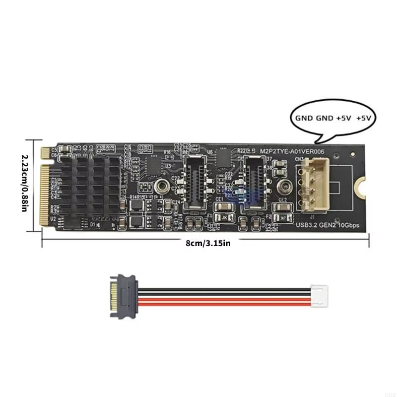 Module d'extension Type E à deux sorties 10Gbps