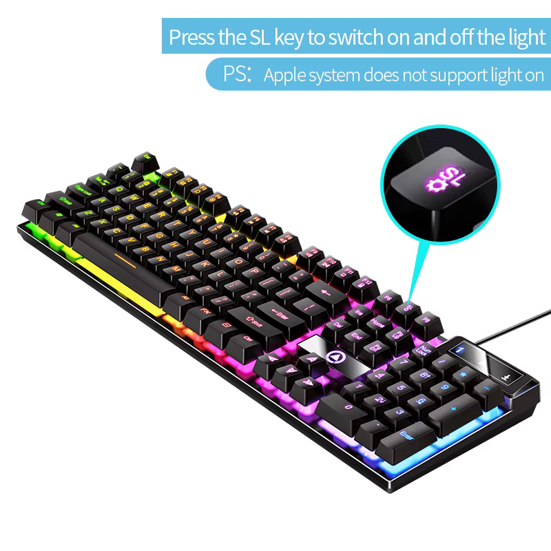 YINDIAO clavier de jeu filaire ordinateurs portables