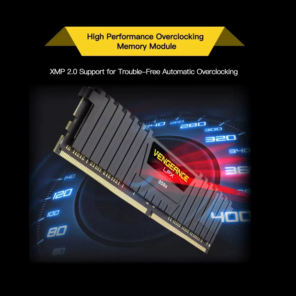 CORSAIR DDR4 RAM mémoire de bureau vengeance 16GB 8GB 3200MHz 3600MHz Dimm Memoria Rams PC4