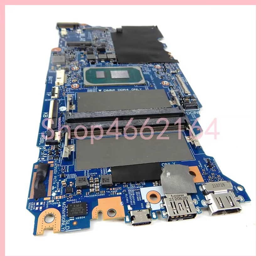 213108-1 avec i7-11390H CPU carte mère d'ordinateur portable pour DELL Inspiron 14 5410 5418