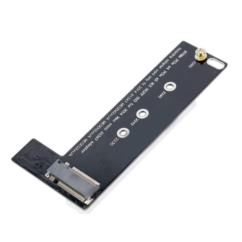 F3KE pour M.2 NVME NGFF SSD AHCI RISER CARD ADAPTER pour M pour To pour Mini 2014
