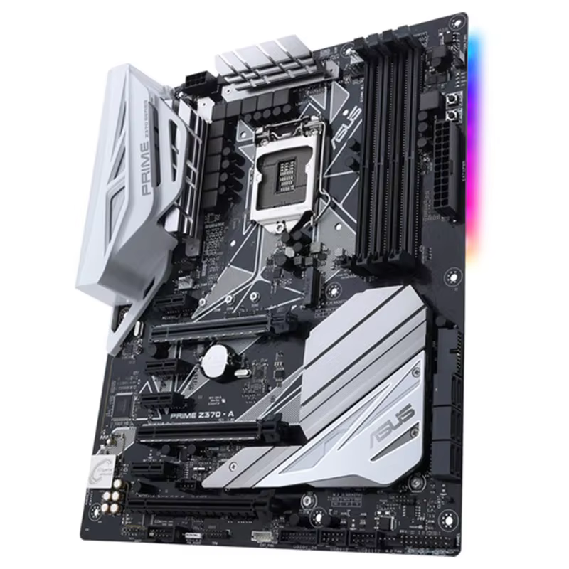 Bali Z370-A Motherbaord DDR4 64 Go Bureau M.2 PCI-E 3.0 Overlocking i7 i5 i3 Socket ZsuspecATX Compatible HDMI