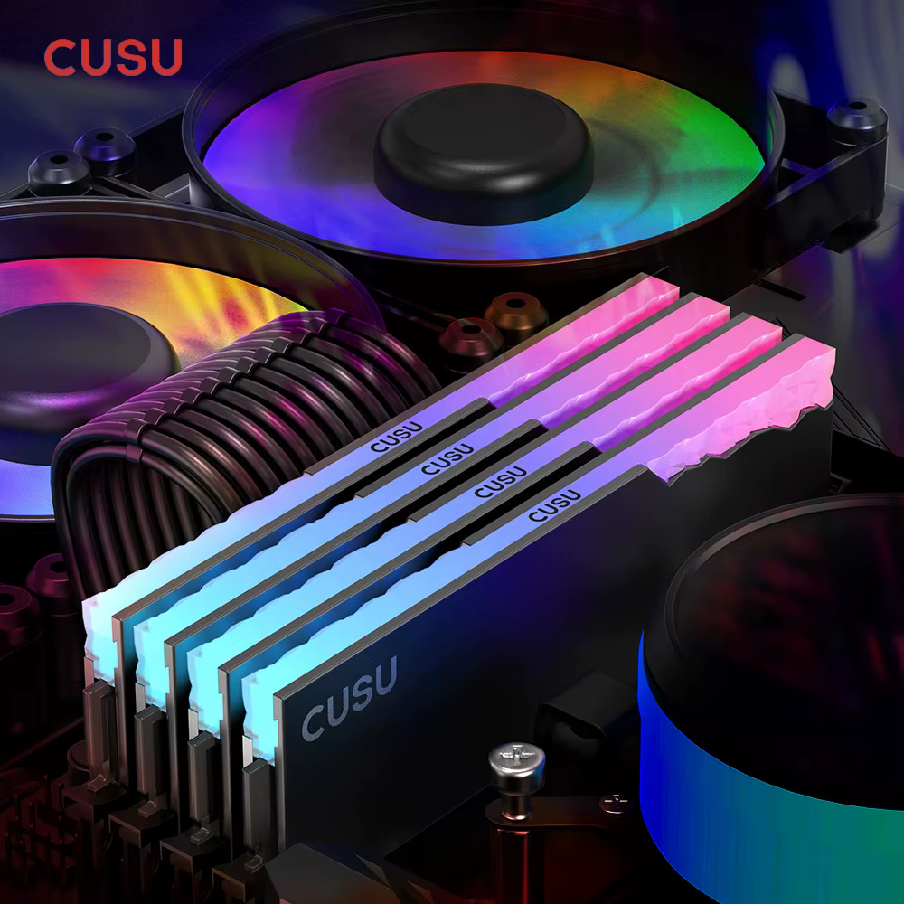 Mémoire RAM DDR4 CUSU 16 Go 3200 MHz RGB