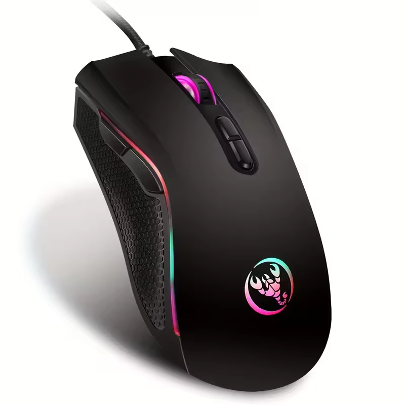 Ensemble clavier et souris de jeu rétroéclairés RVB 61 touches