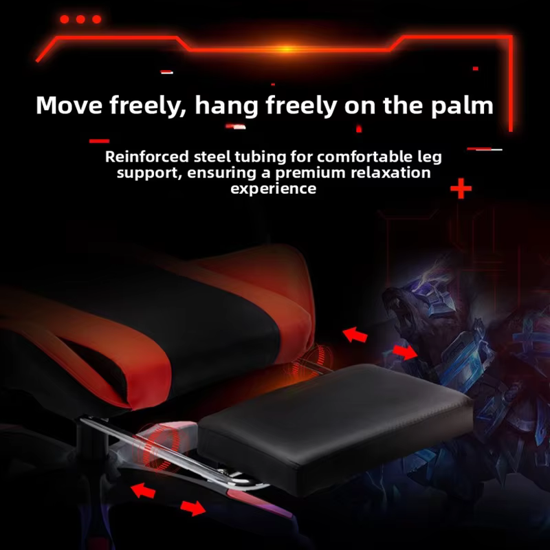 Une chaise de jeu ergonomique pour ordinateur