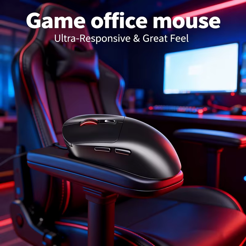 Souris de jeu sans fil légère YINDIAO