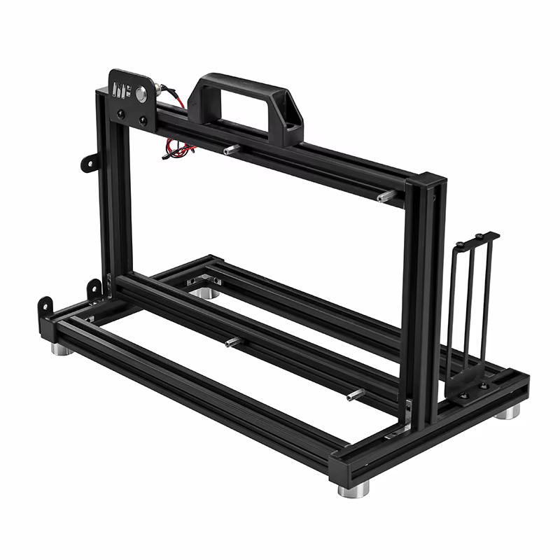 METALFISH Boîtier ITX A4 en aluminium à cadre ouvert