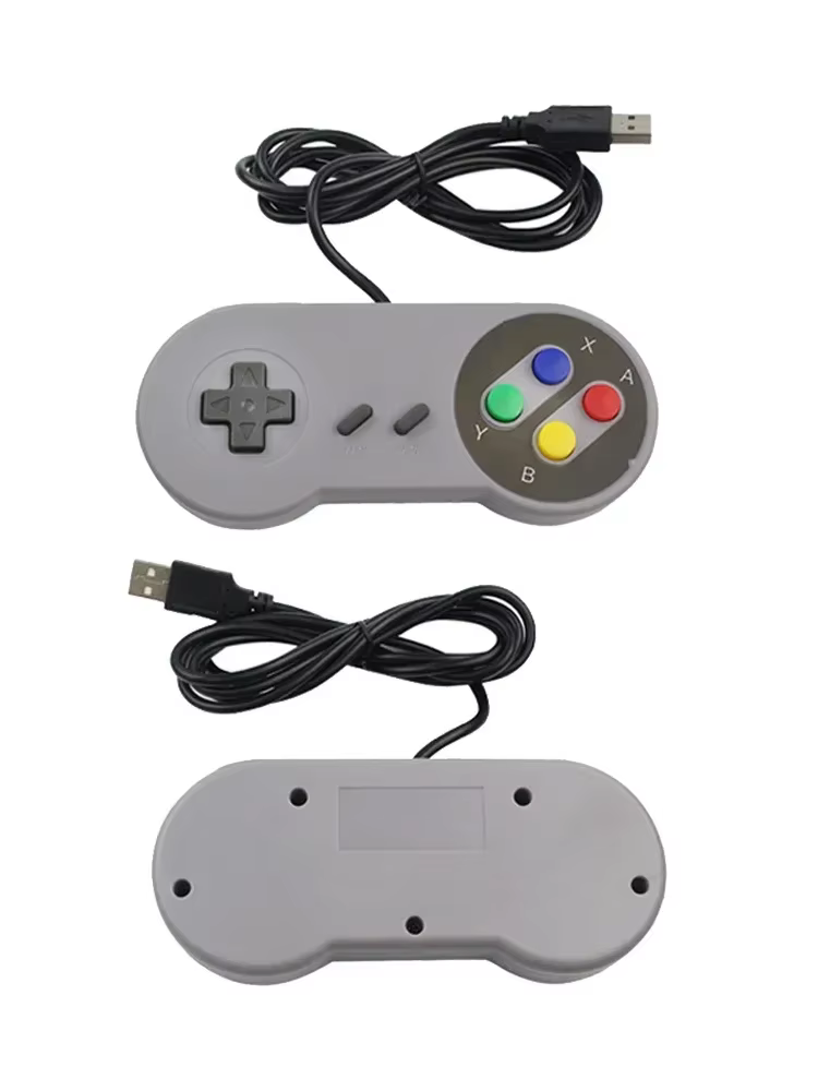 Manette de jeu USB rétro