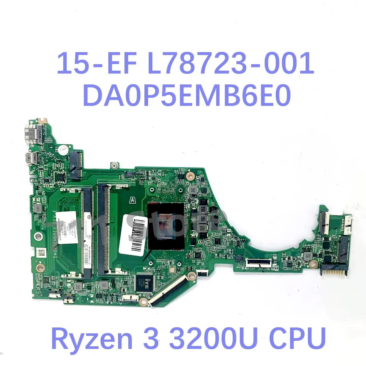 Carte mère d'ordinateur portable DA0P5FMB6A0 DA0P5FMB6A2 DA0P5EMB6E0 L87346-001 pour HP 15S-EQ 15-EF avec processeur R3 R5 R7 DDR4 100% testé