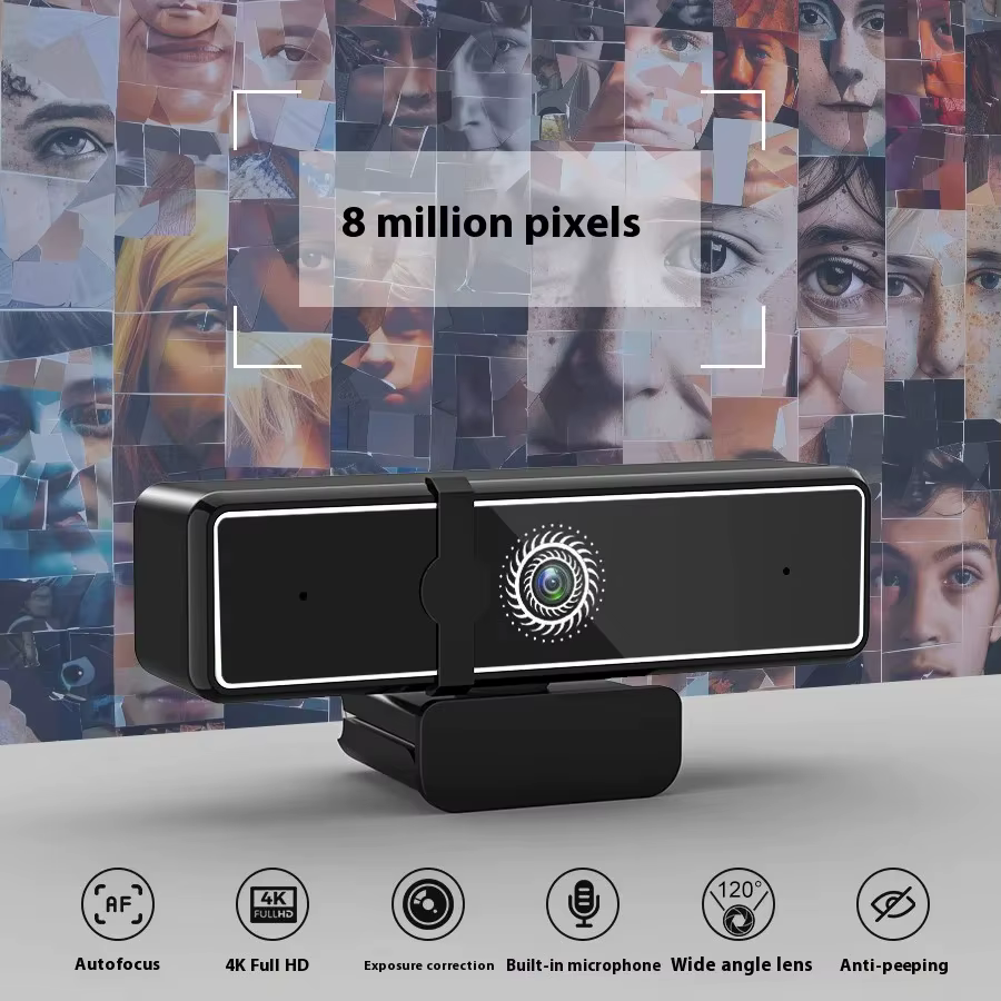 Webcam Full HD 4K Pro 4000x3000