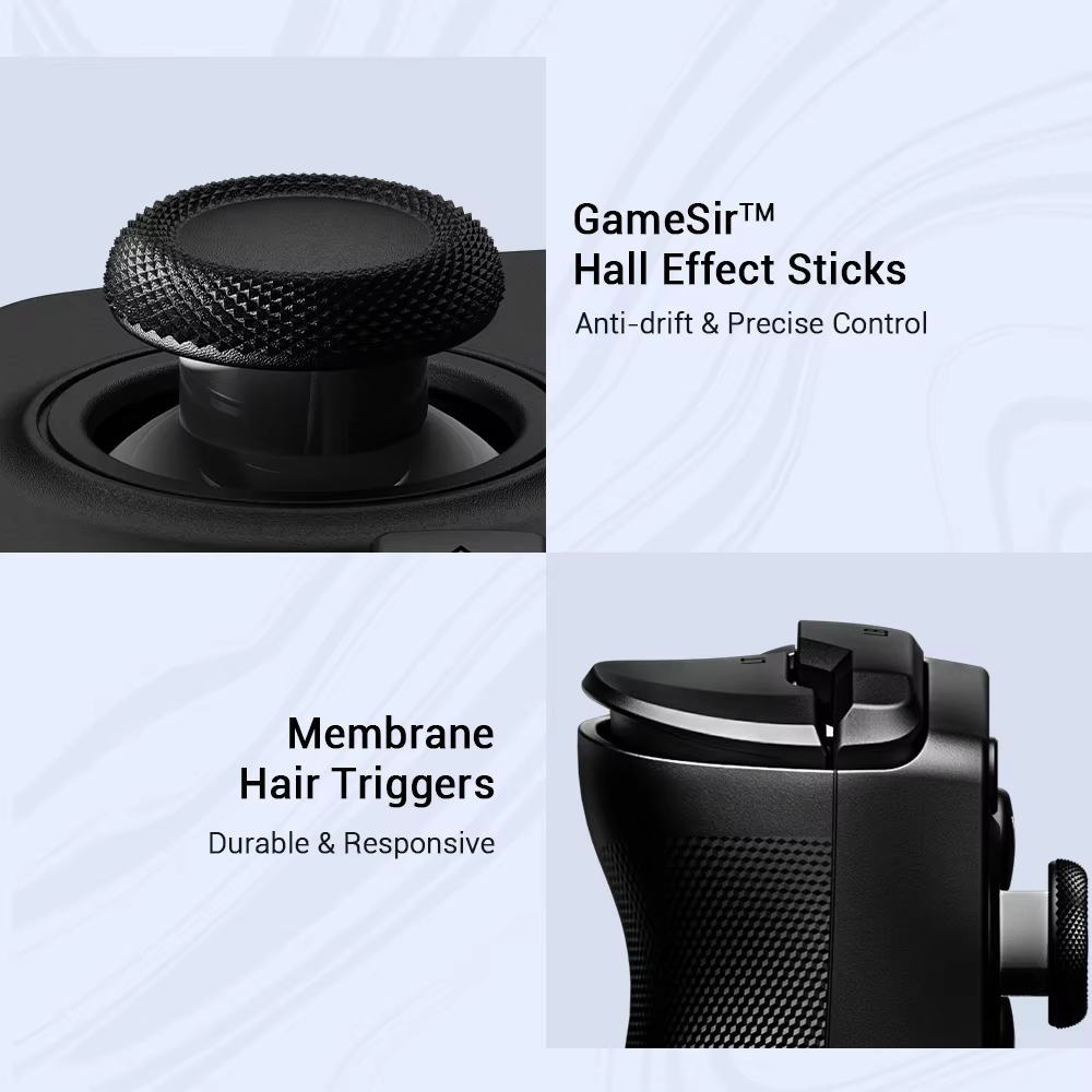 Nouvelle manette de jeu mobile Gamesir x5 lite pour Android et iOS